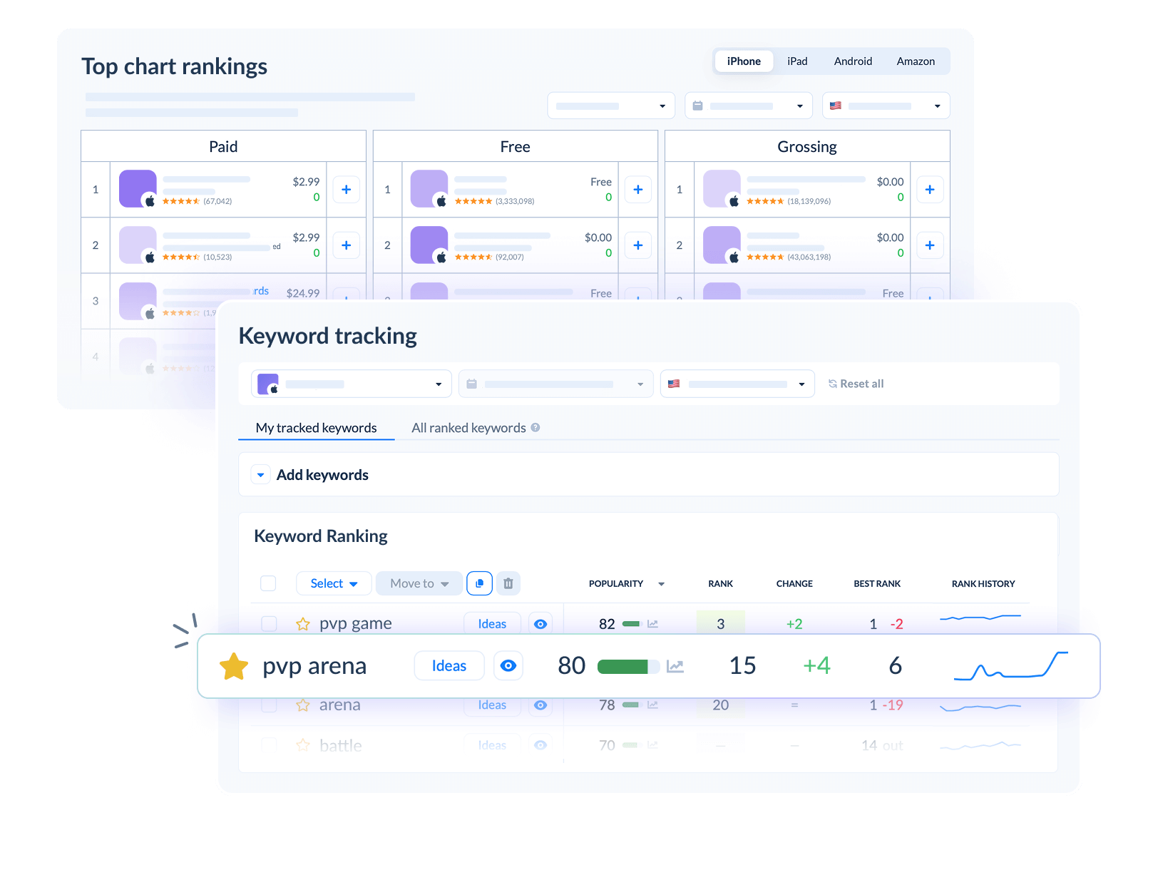 Stay top-ranked in all app stores
